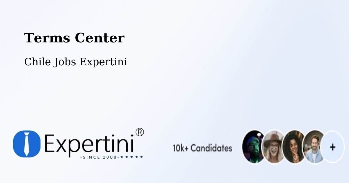 Terms of Service – Renca - Chile Jobs Expertini